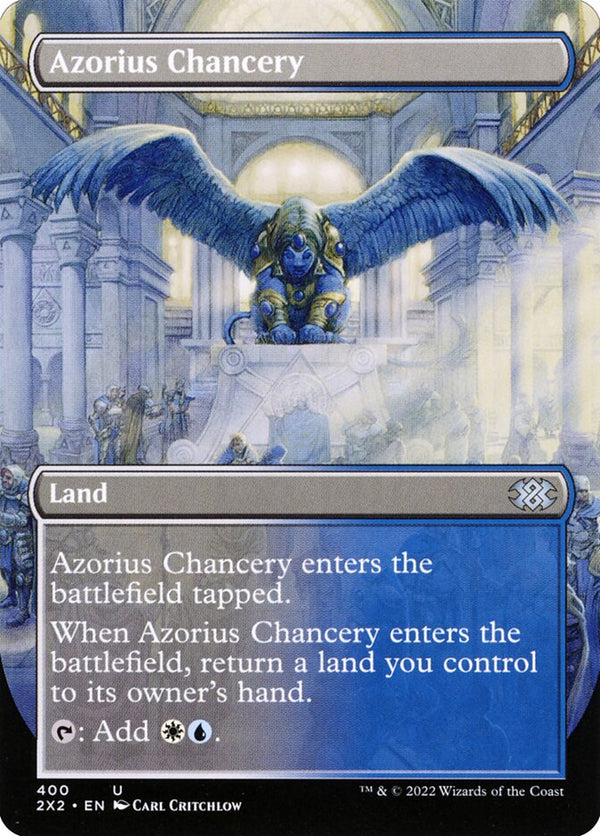 Azorius Chancery (Borderless) - Magic: The Gathering