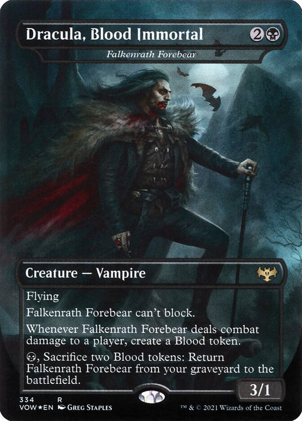 Dracula, Blood Immortal - Falkenrath Forebear - Magic: The Gathering