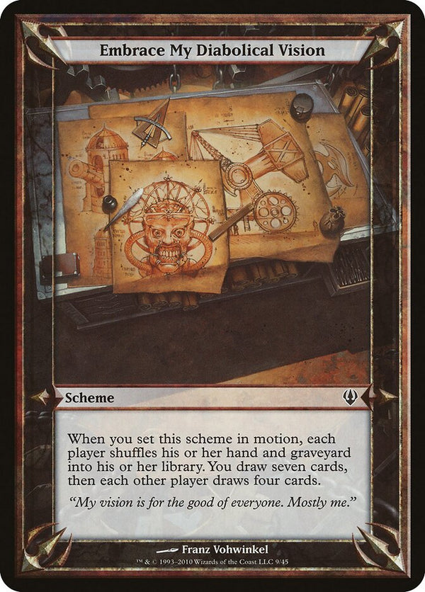 Embrace My Diabolical Vision (Archenemy) - Magic: The Gathering