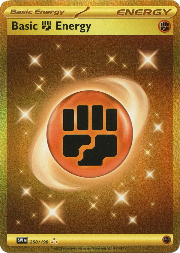 Basic Fighting Energy - 258/198 - Pokémon