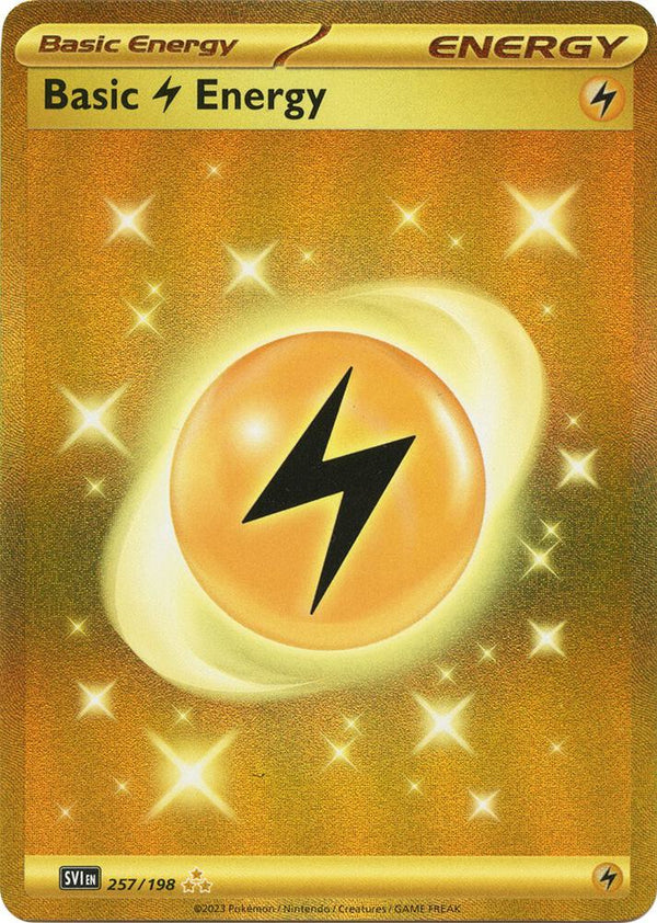 Basic Lightning Energy - 257/198 - Pokémon