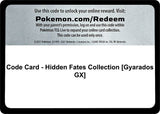 Code Card - Hidden Fates Collection [Gyarados GX] - Pokémon