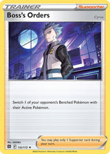 Boss's Orders (Cyrus) - 132/172 (Cosmos Holo) - Pokémon