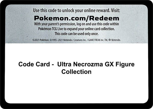 Code Card - Ultra Necrozma GX Figure Collection - Pokémon
