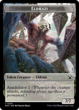Eldrazi // Angel Double-sided Token - Magic: The Gathering