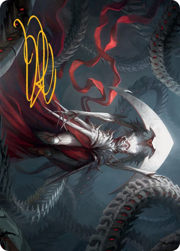 Elesh Norn Art Card (Gold-Stamped Signature) - Magic: The Gathering