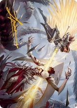 Elspeth's Smite Art Card (Gold-Stamped Signature) - Magic: The Gathering