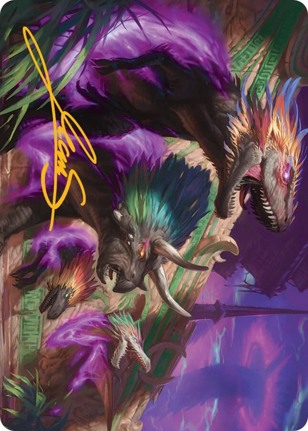 Burning Sun's Fury Art Card (Gold-Stamped Signature) - Magic: The Gathering