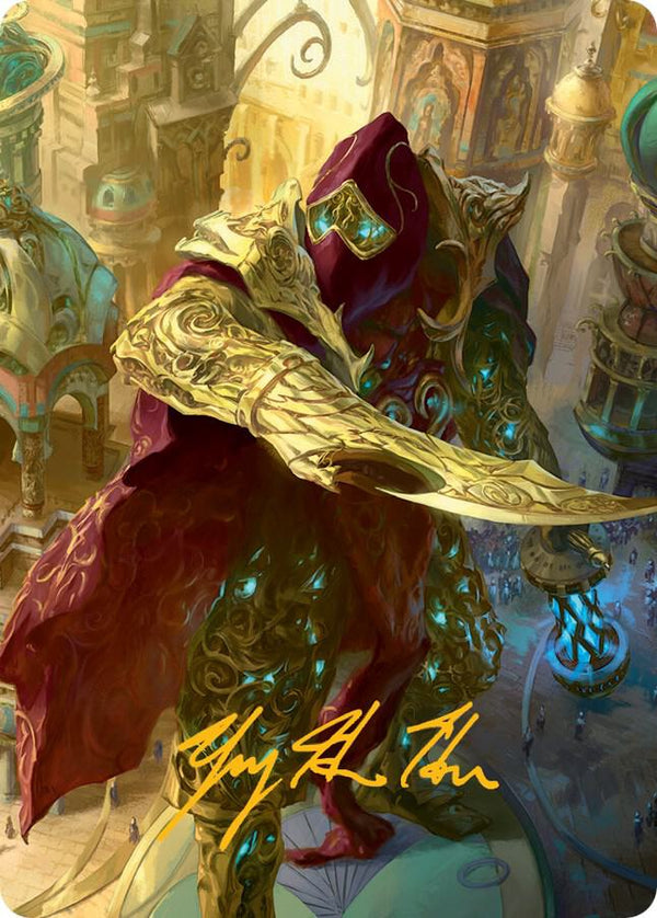 Baral, Chief of Compliance Art Card (Gold-Stamped Signature) - Magic: The Gathering