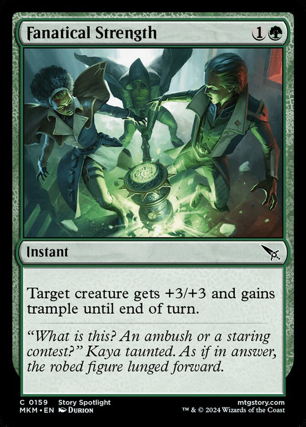 Fanatical Strength - Magic: The Gathering