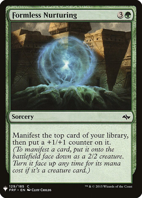Formless Nurturing - Magic: The Gathering