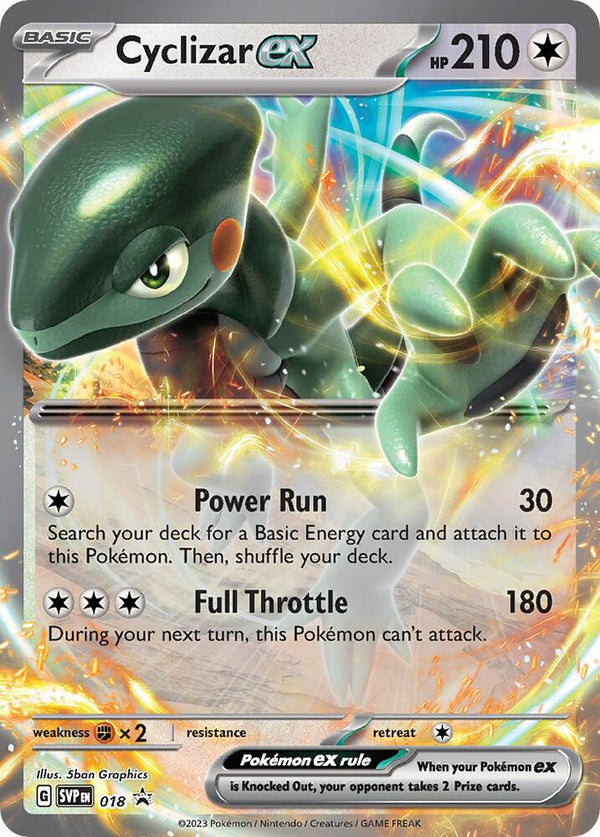 Cyclizar ex - 018 - Pokémon