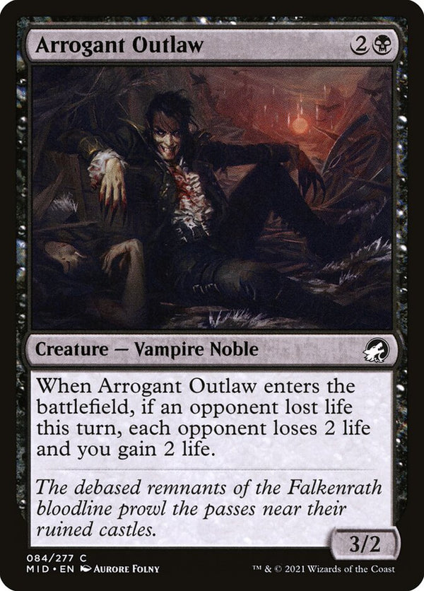 Arrogant Outlaw - Magic: The Gathering