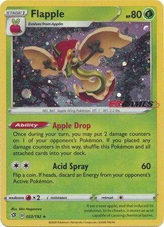 Flapple - 022/192 (EB Games Exclusive) - Pokémon