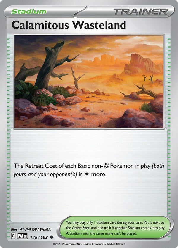 Calamitous Wasteland - Pokémon