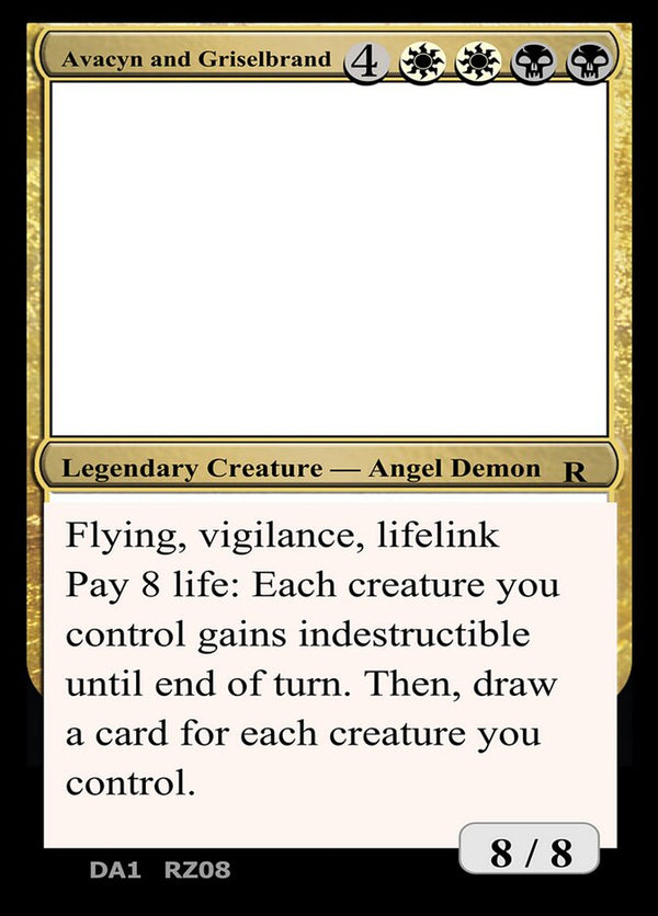 Avacyn and Griselbrand - Magic: The Gathering
