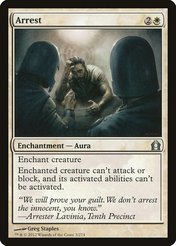 Arrest - Magic: The Gathering