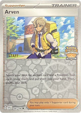 Arven - 166/198 (Regional Championships) [Staff] - Pokémon