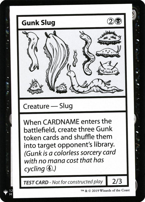 Gunk Slug - Magic: The Gathering