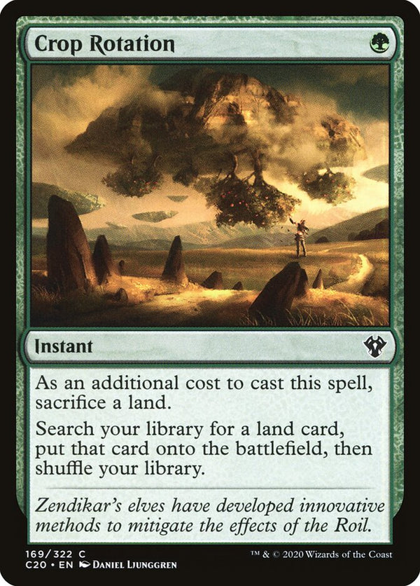 Crop Rotation - Magic: The Gathering