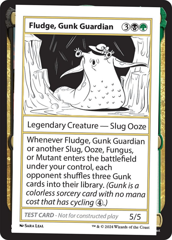 Fludge, Gunk Guardian - Magic: The Gathering