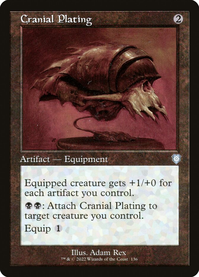 Cranial Plating (Retro Frame)