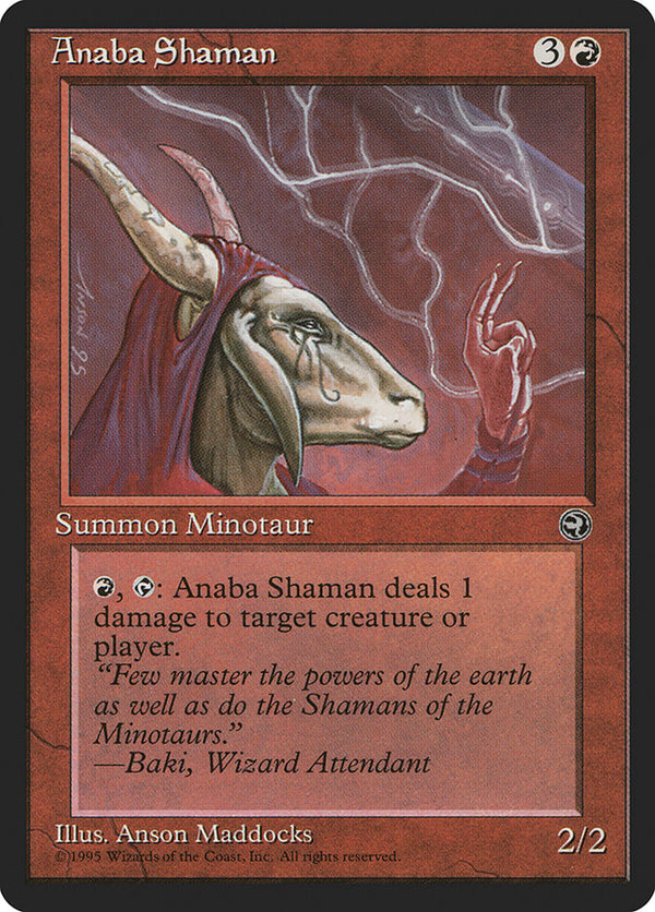 Anaba Shaman [Version 2] - Magic: The Gathering