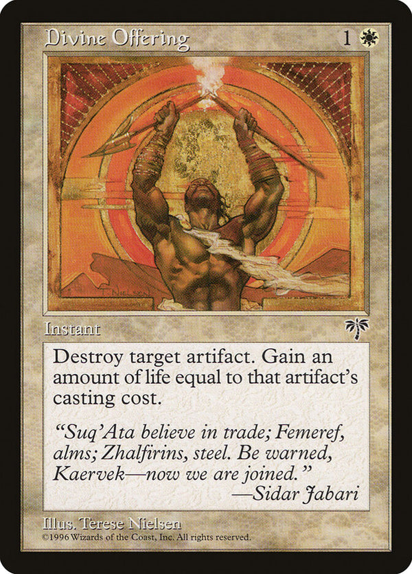 Divine Offering - Magic: The Gathering