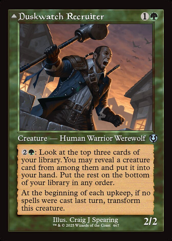 Duskwatch Recruiter (Retro Frame) - Magic: The Gathering
