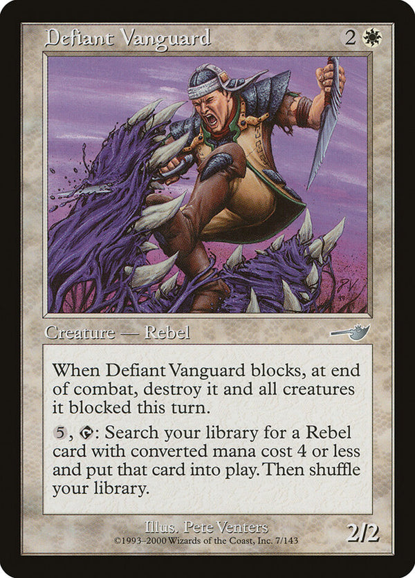 Defiant Vanguard - Magic: The Gathering