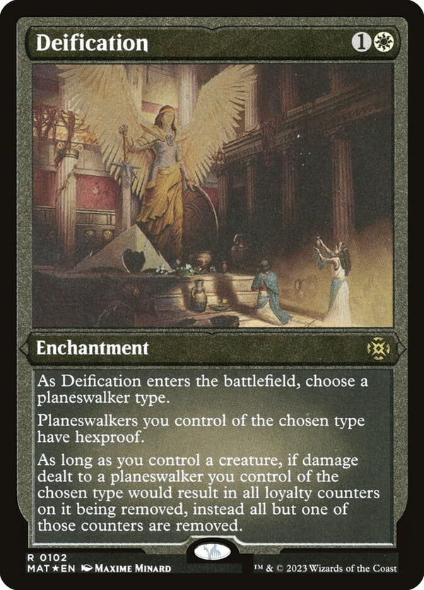 Deification (Foil Etched) - Magic: The Gathering