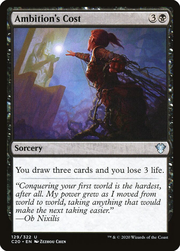 Ambition's Cost - Magic: The Gathering