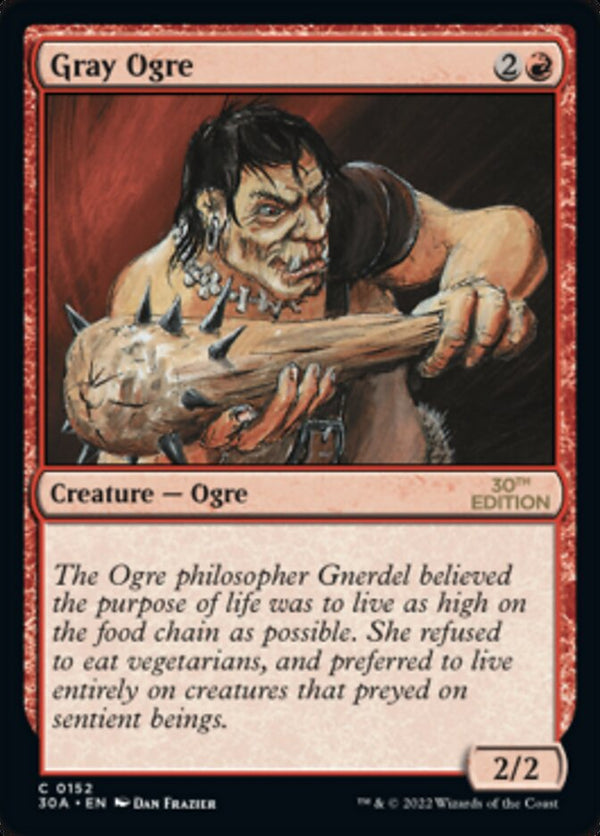 Gray Ogre - Magic: The Gathering