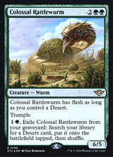 Colossal Rattlewurm - Magic: The Gathering