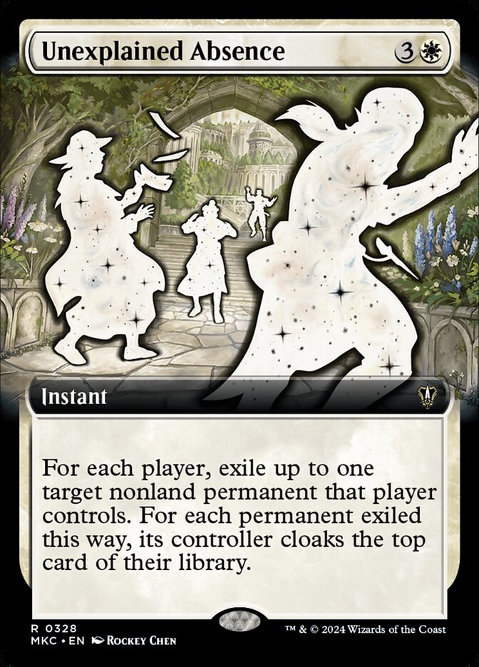 Unexplained Absence (Extended Art)