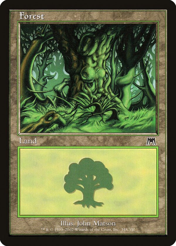 Forest (348) - Magic: The Gathering