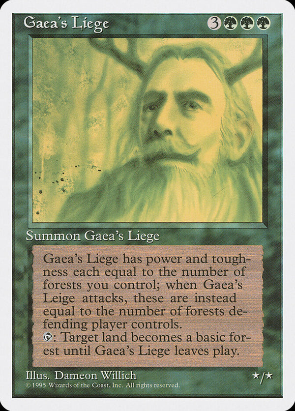 Gaea's Liege - Magic: The Gathering