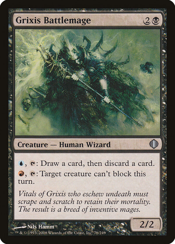 Grixis Battlemage - Magic: The Gathering