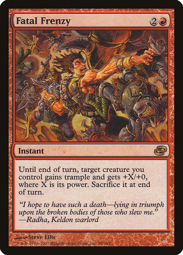 Fatal Frenzy - Magic: The Gathering
