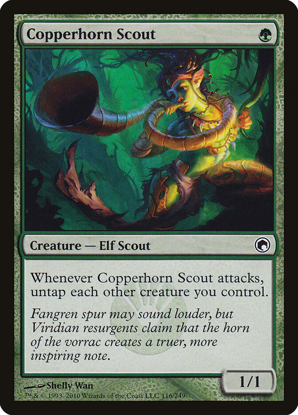 Copperhorn Scout - Magic: The Gathering