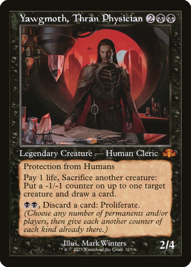 Yawgmoth, Thran Physician (Retro Frame)