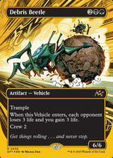 Debris Beetle (Borderless) (First-Place Foil) - Magic: The Gathering