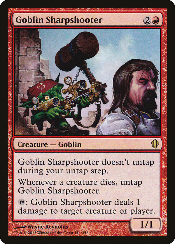 Goblin Sharpshooter - Magic: The Gathering