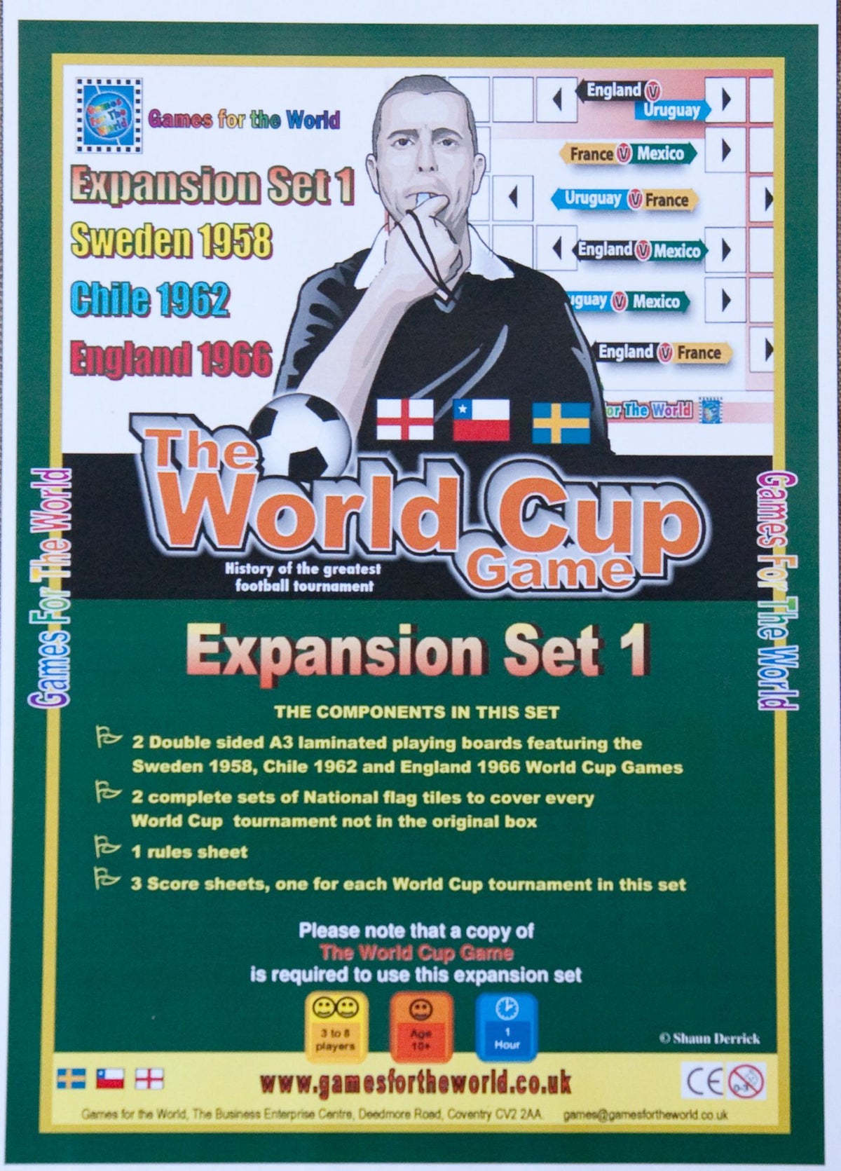 The World Cup Game:  Expansion Set 1