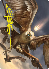 Gwaihir, Greatest of the Eagles Art Card (Gold-Stamped Signature) - Magic: The Gathering