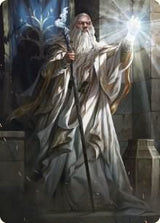 Gandalf the White Art Card - Magic: The Gathering