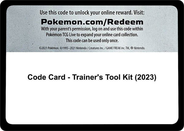 Code Card - Trainer's Tool Kit (2023) - Pokémon
