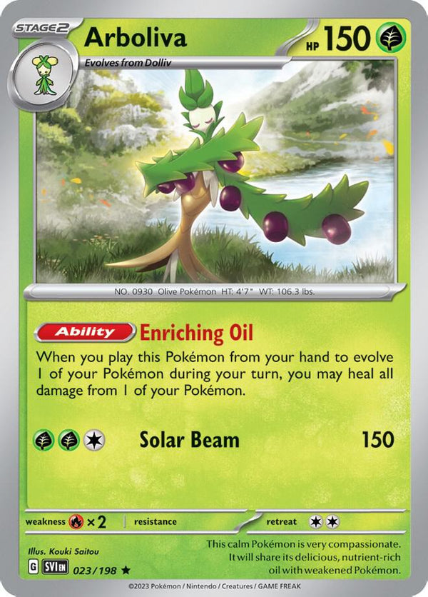 Arboliva - 023/198 (Line Holo) - Pokémon