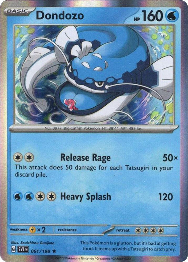Dondozo - 061/198 (Line Holo) - Pokémon