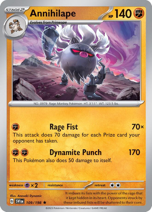 Annihilape - 109/198 - Pokémon